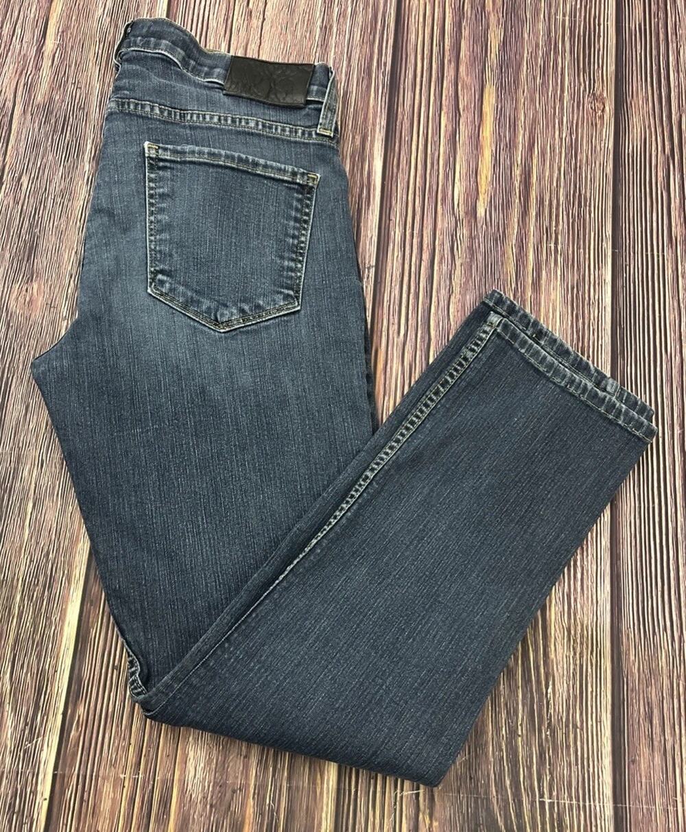 PAIGE Jeans Federal Slim Straight Medium Wash Mens Size 29 (Measures 30x29)